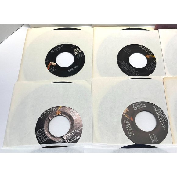 Charley Pride Country Records 45 RPM Lot 12 Different Records - Picture 4 of 6